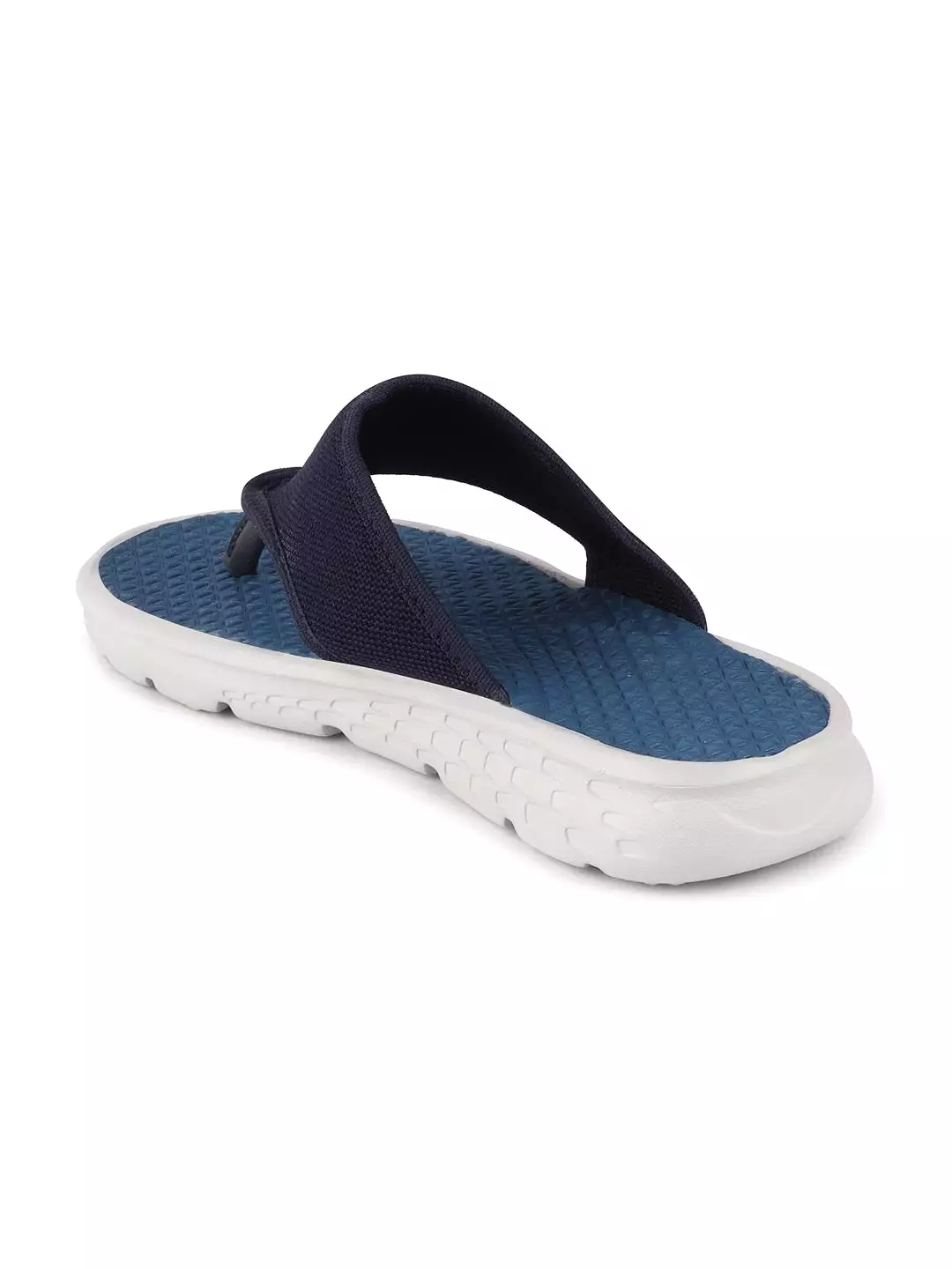 Men Navy Blue Casual Slip-On Flip-Flops