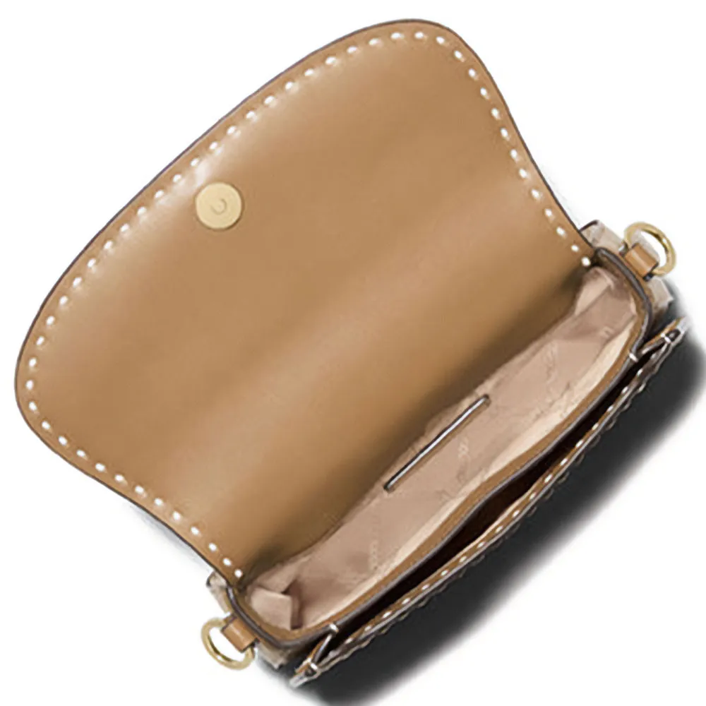 Mila Small Hand-Stitched Leather Shoulder Bag