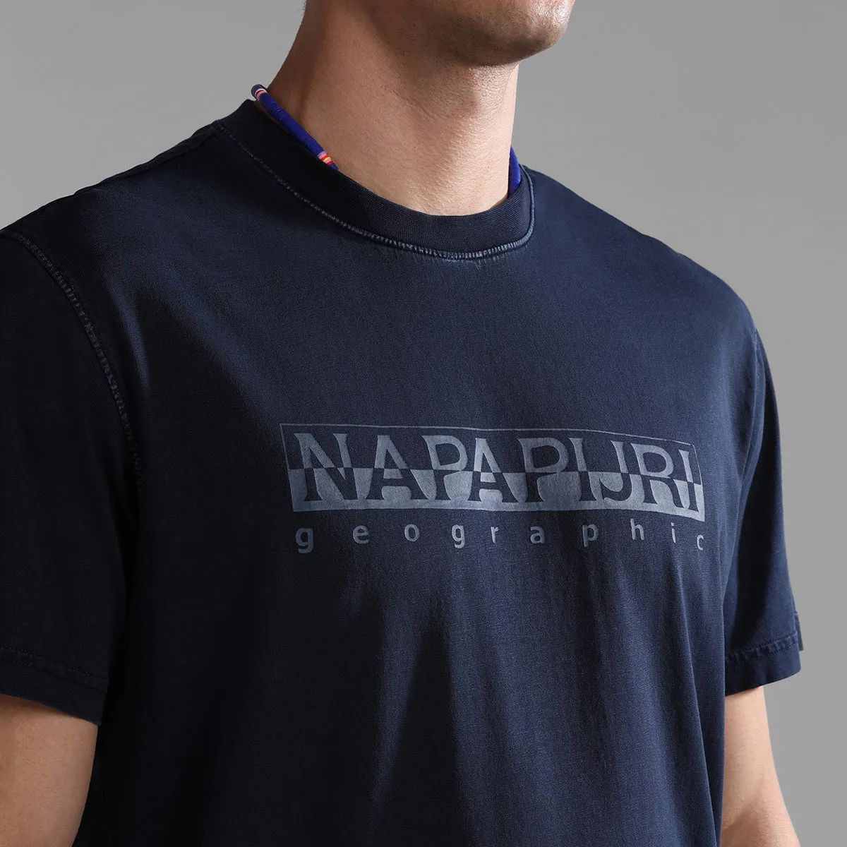 Napapijri - S-Santiago SS T-Shirt in Navy