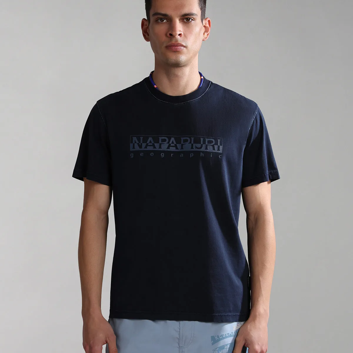 Napapijri - S-Santiago SS T-Shirt in Navy