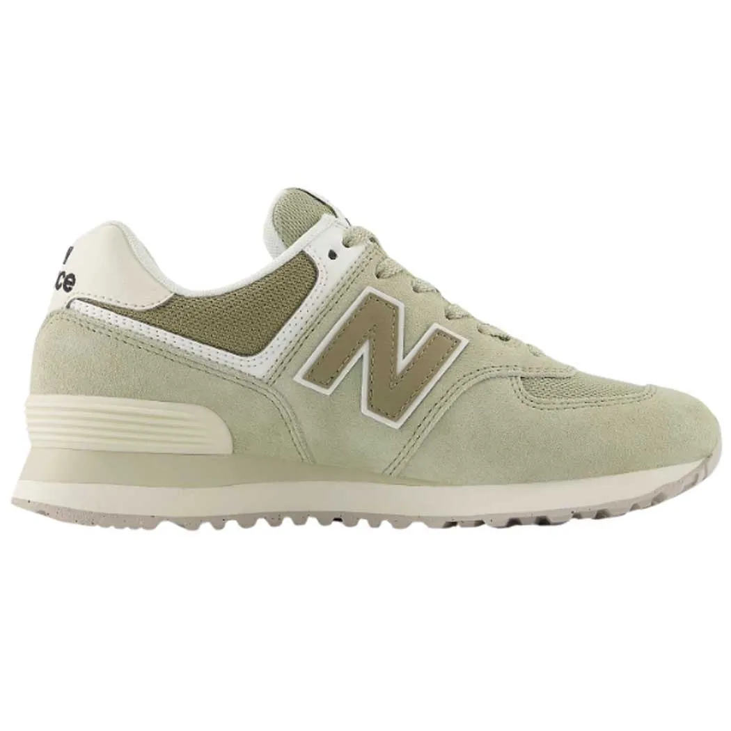 New Balance 574 Retro Sneaker Olivine/ Dark Stoneware/ Turtledove (Women's)