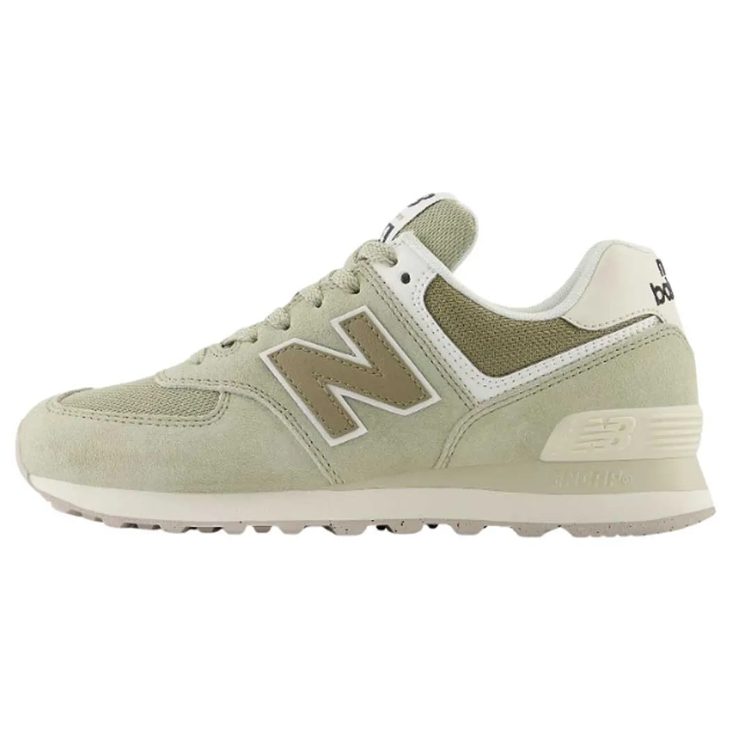 New Balance 574 Retro Sneaker Olivine/ Dark Stoneware/ Turtledove (Women's)