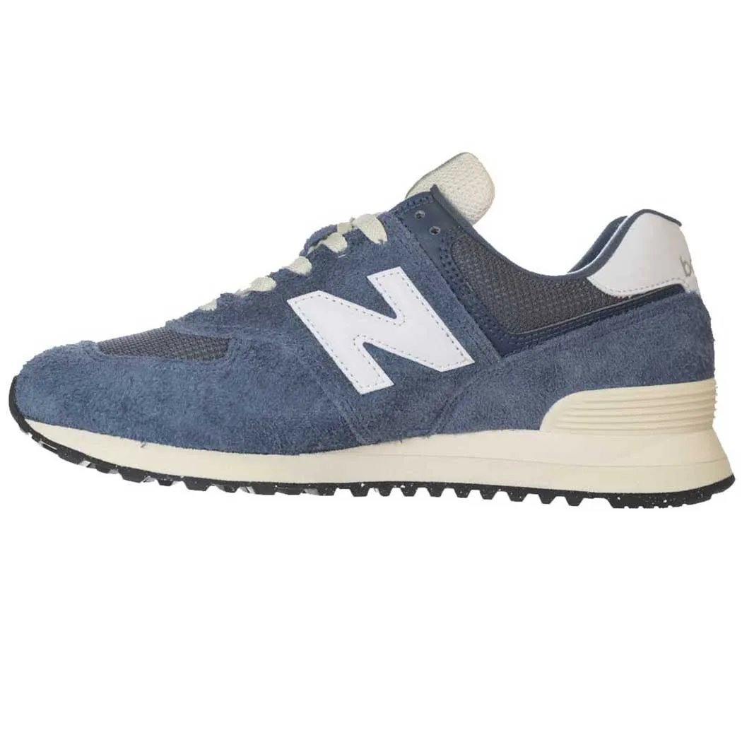 New Balance 574 Retro Sneaker Vintage Indigo/ White/ Angora (Men's)