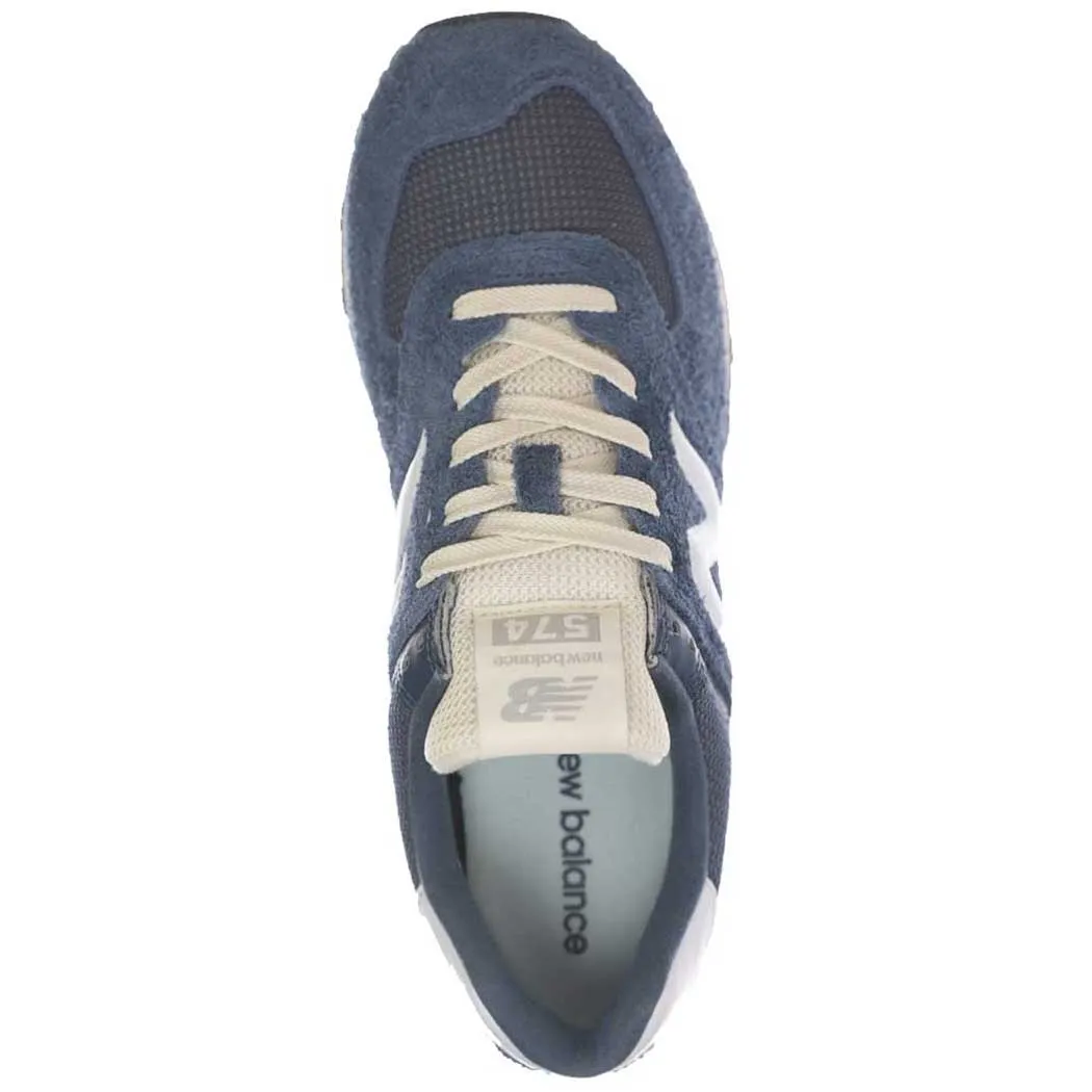 New Balance 574 Retro Sneaker Vintage Indigo/ White/ Angora (Men's)