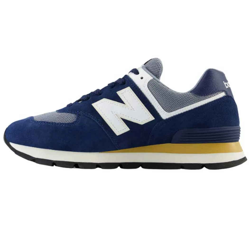 New Balance 574 Rugged Sneaker Navy/ White (Men's)