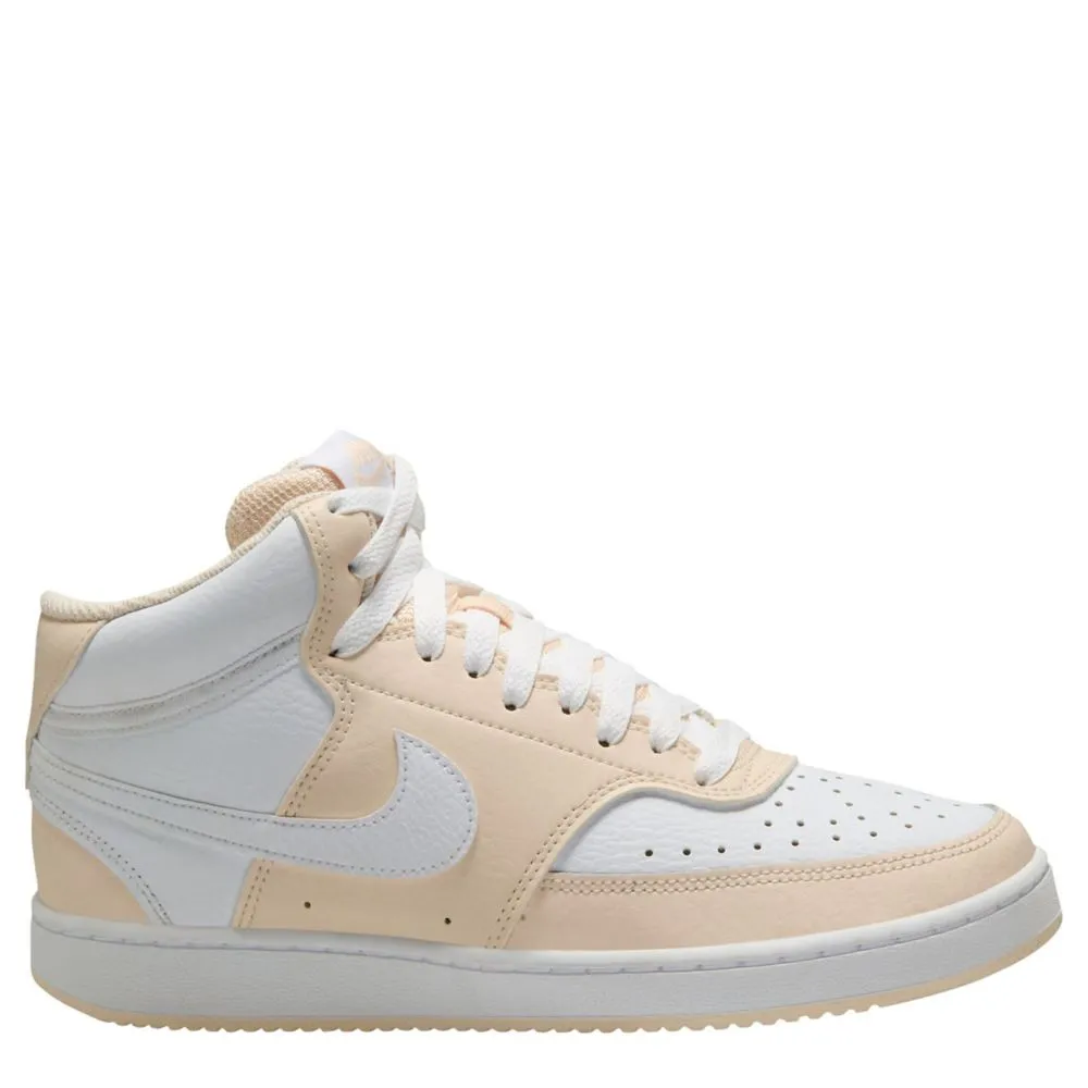 NIKE  WOMENS COURT VISION MID SNEAKER