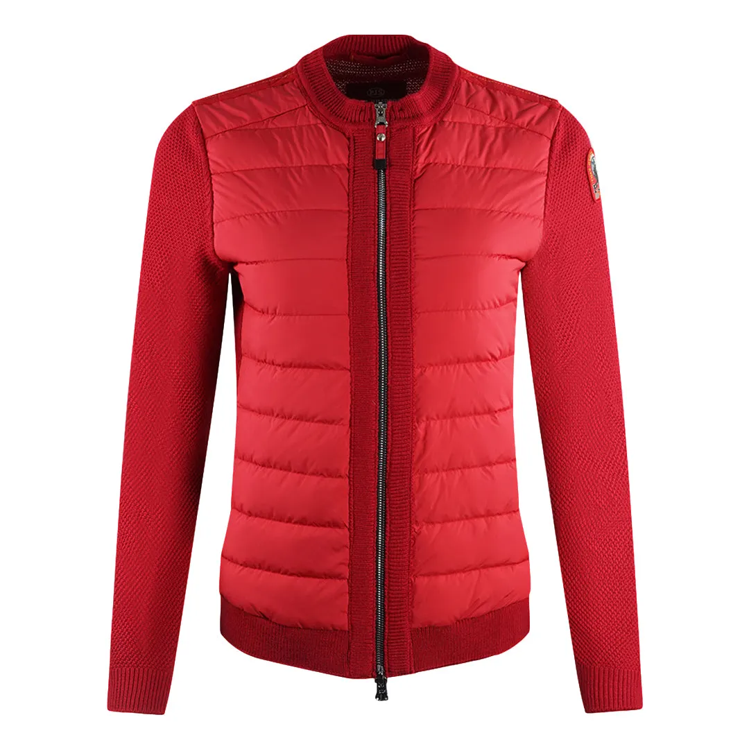 Parajumpers Theresa Unique Red Padded Down Jacket