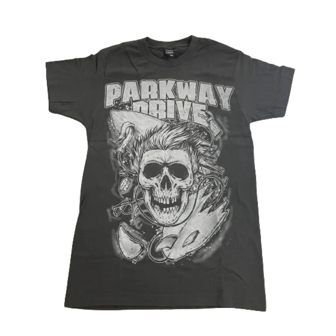 PARKWAY DRIVE 'SURFER SKULL' T-SHIRT