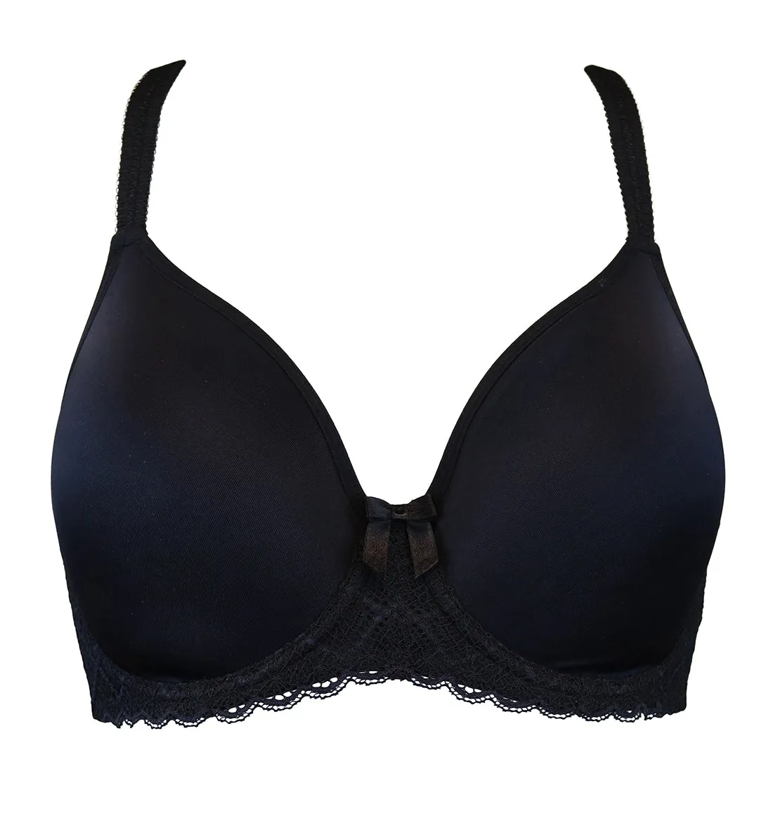 Pour Moi Electra Foam Underwire T-Shirt Bra (46010) - Black