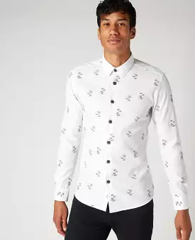 REMUS UOMO Ashton Slim Fit Printed Shirt - New AW20