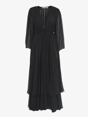 Scherrer Black empire style dress