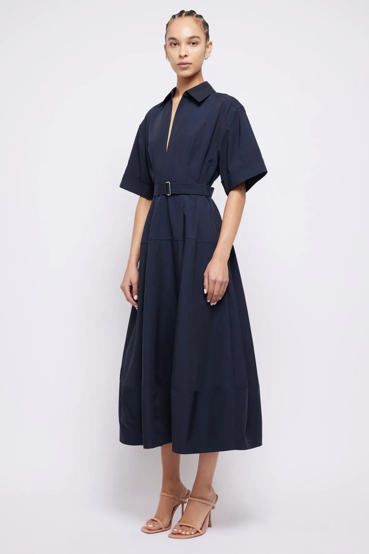 Simkhai Deanna Midi Dress - Midnight