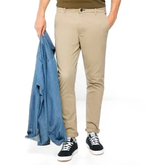 Skinny Chino Pants Khaki