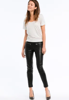 Skinny Leather Pants