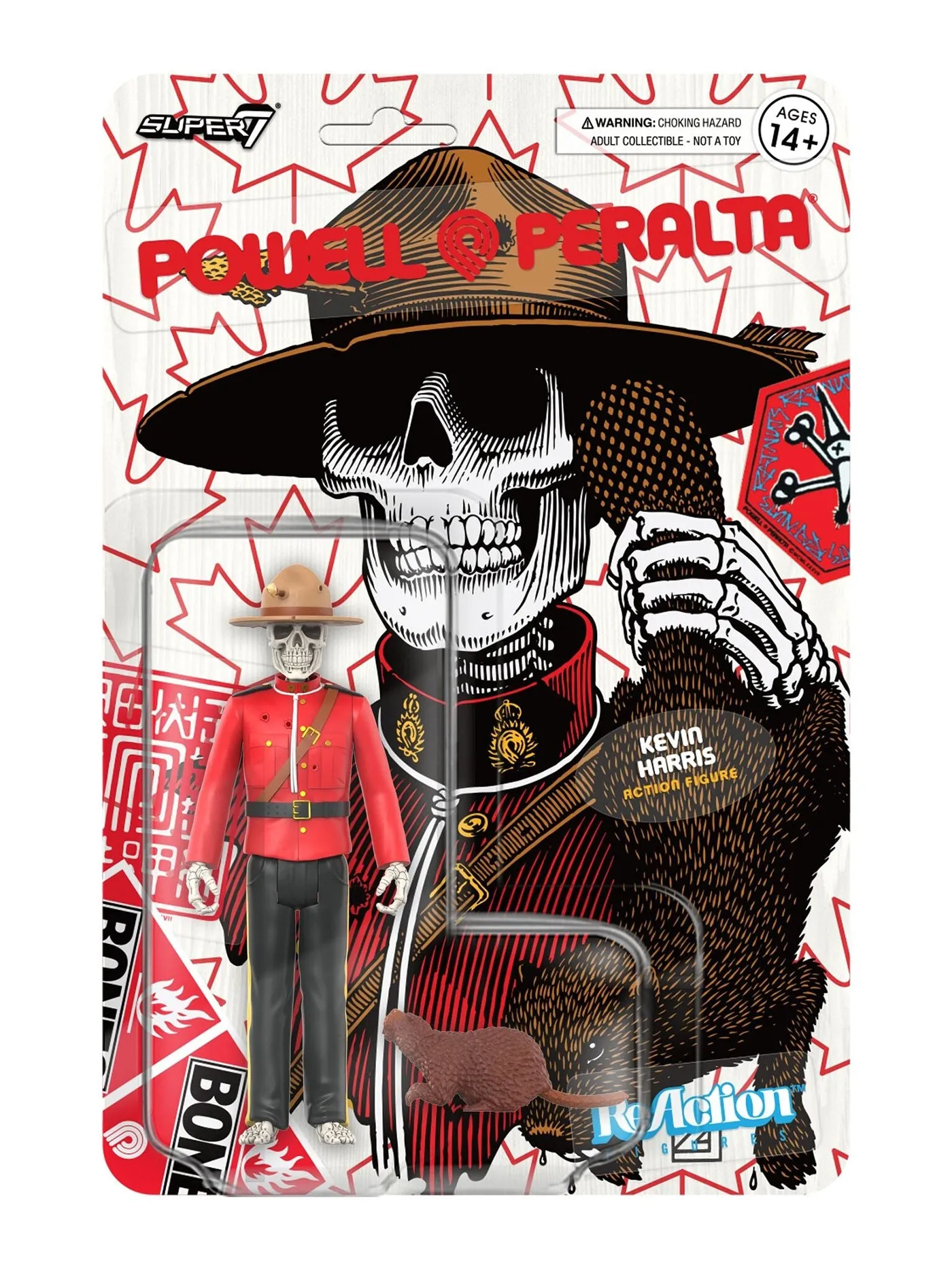 Super 7 x Powell-Peralta Kevin Harris Wave 4 Figure