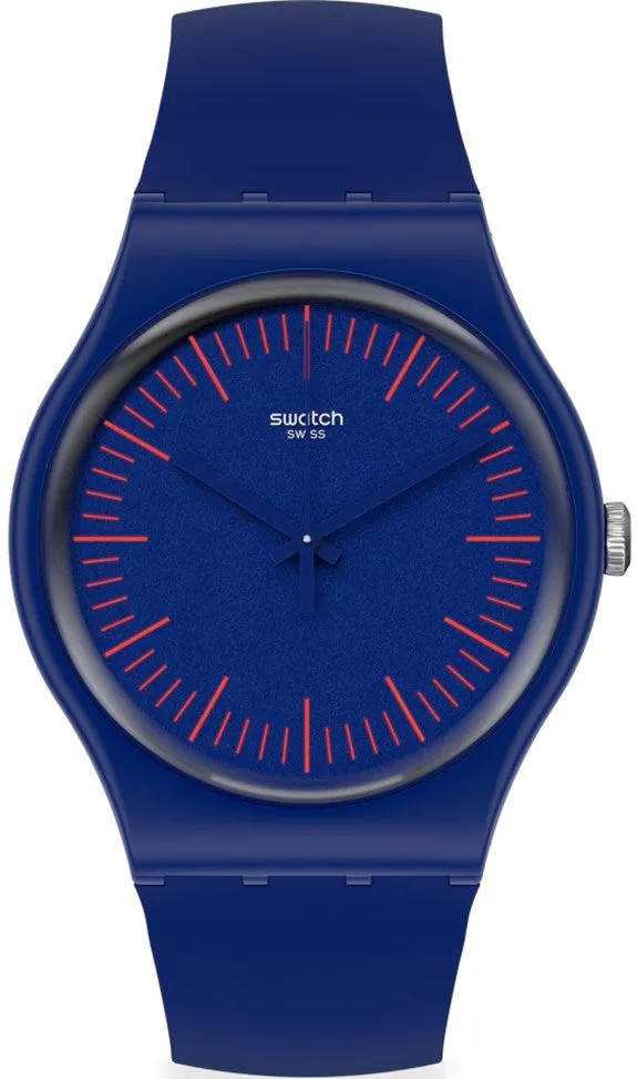 Swatch Bluenred