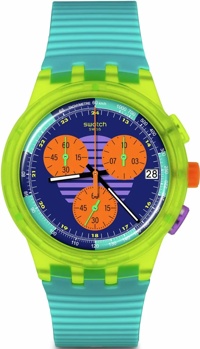 Swatch Neon Wave