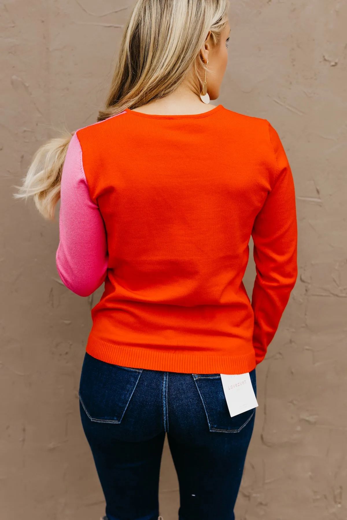 The Alfred Color Block Cutout Top