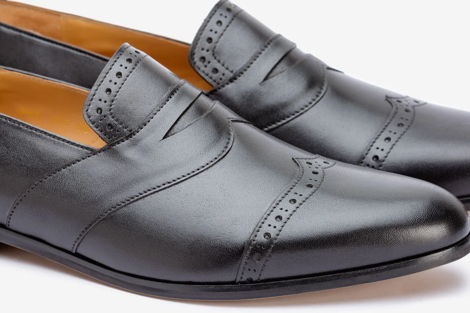 Toecap Saddle loafer -B