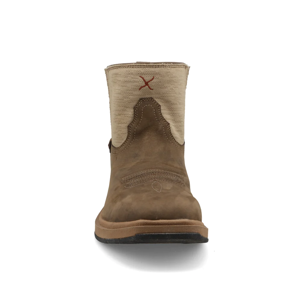 Twisted X Men’s 6′ UltraLite X’ Slip On Boots- Shitake/Khaki