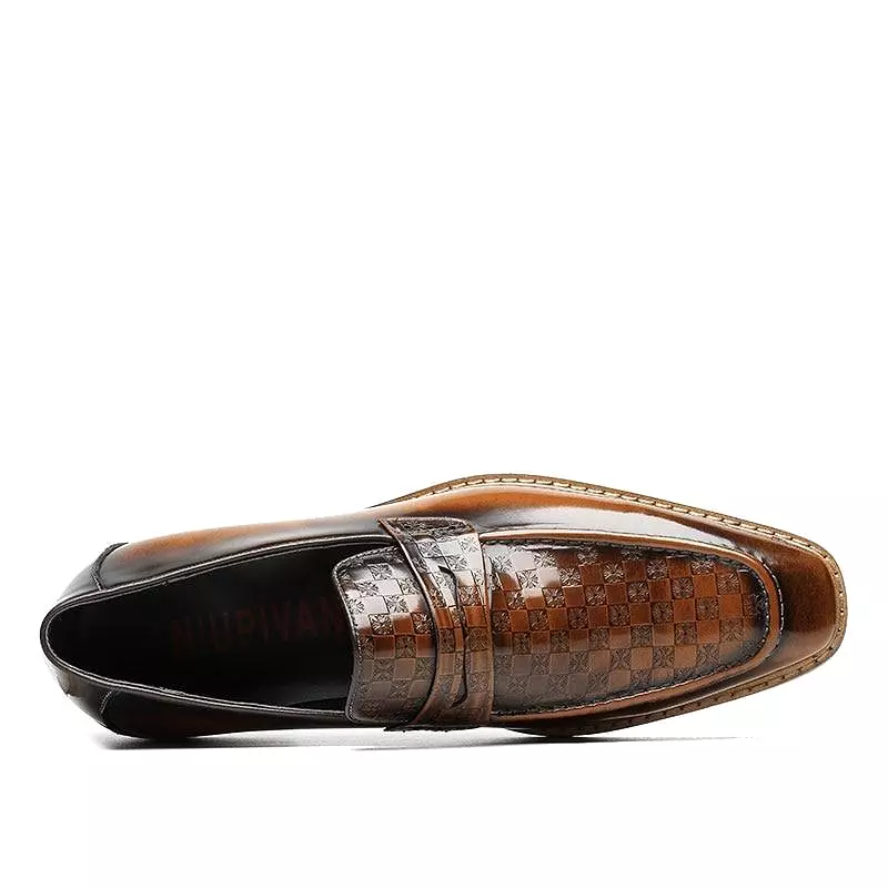 Uberto Penny Loafers Shoes For Men