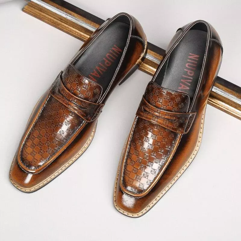 Uberto Penny Loafers Shoes For Men