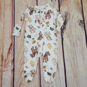 UP BABY FARM FRIENDS JUMPSUIT