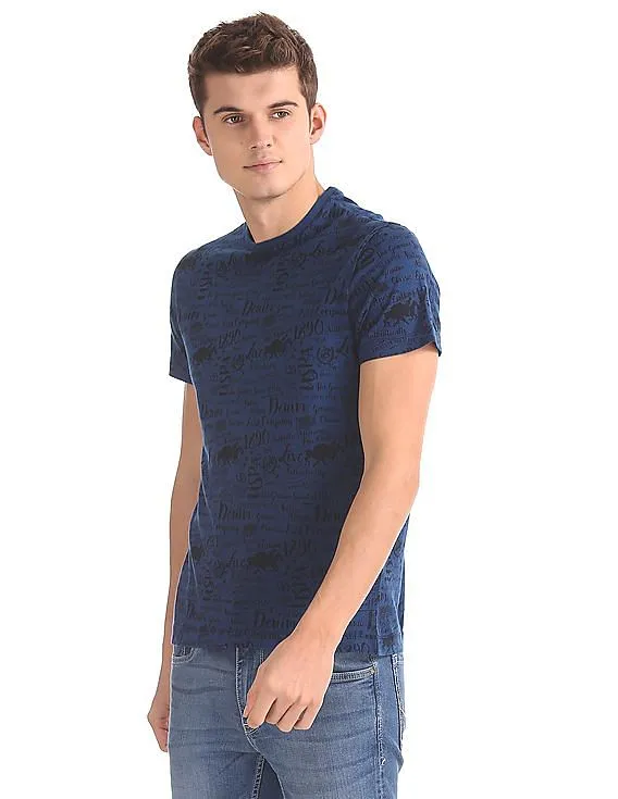 U.S. Polo Assn. Denim Co. Muscle Fit Printed T-Shirt