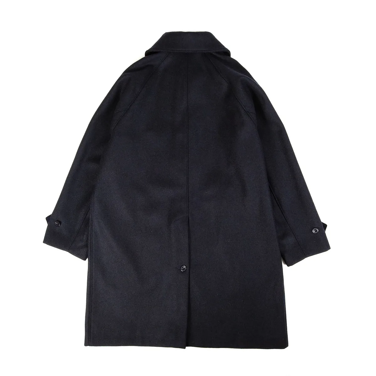 Utile Coat - Wool Melton - Navy