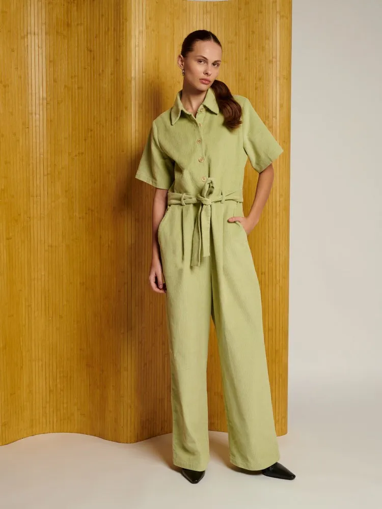 Vega Cord Jumpsuit