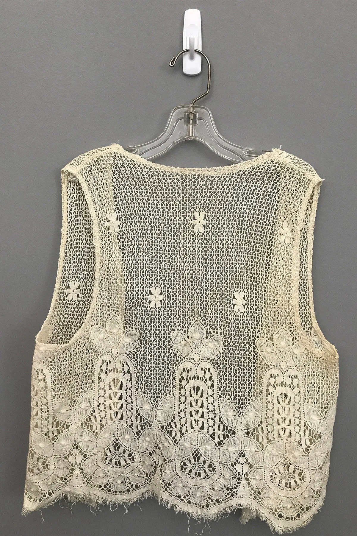 Vintage Crochet Hand Stitched Girl's Vest