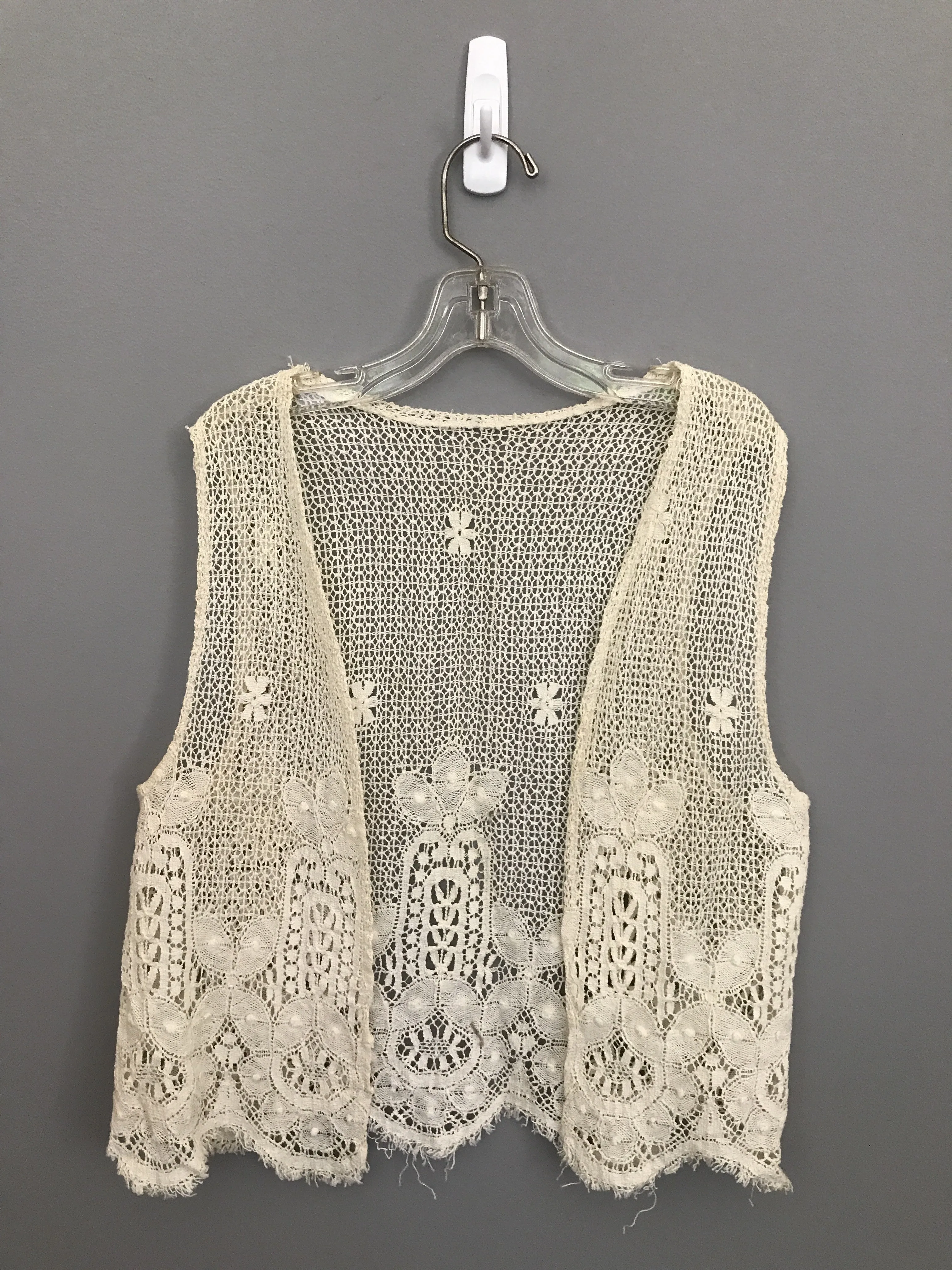 Vintage Crochet Hand Stitched Girl's Vest