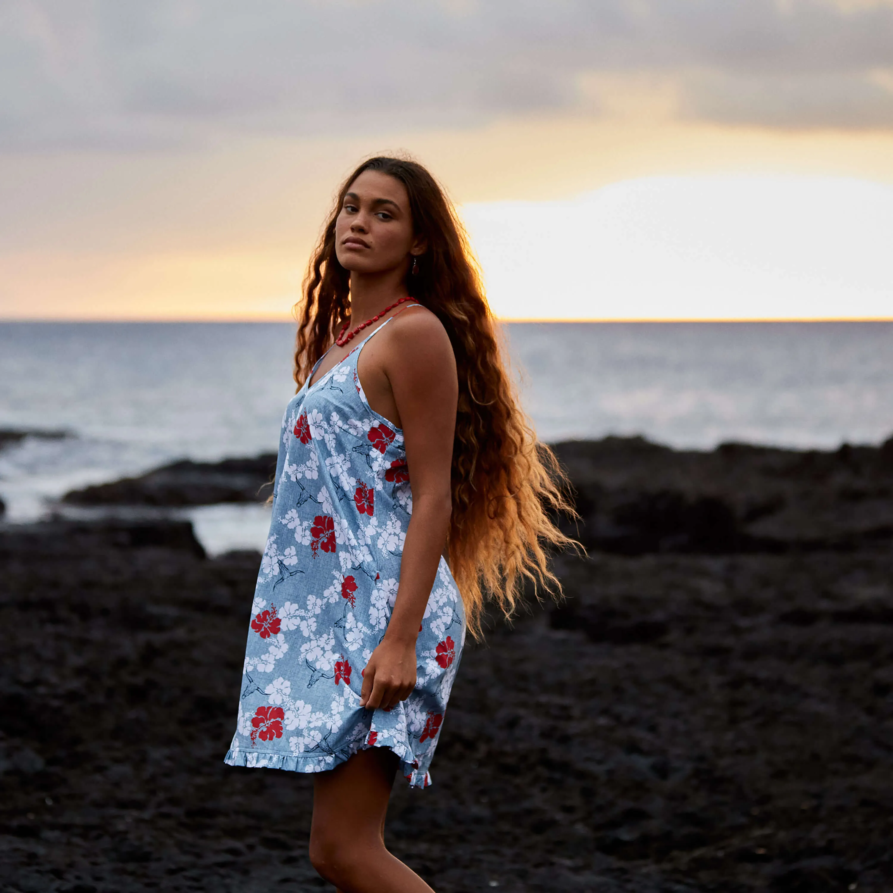 Western Aloha Dress