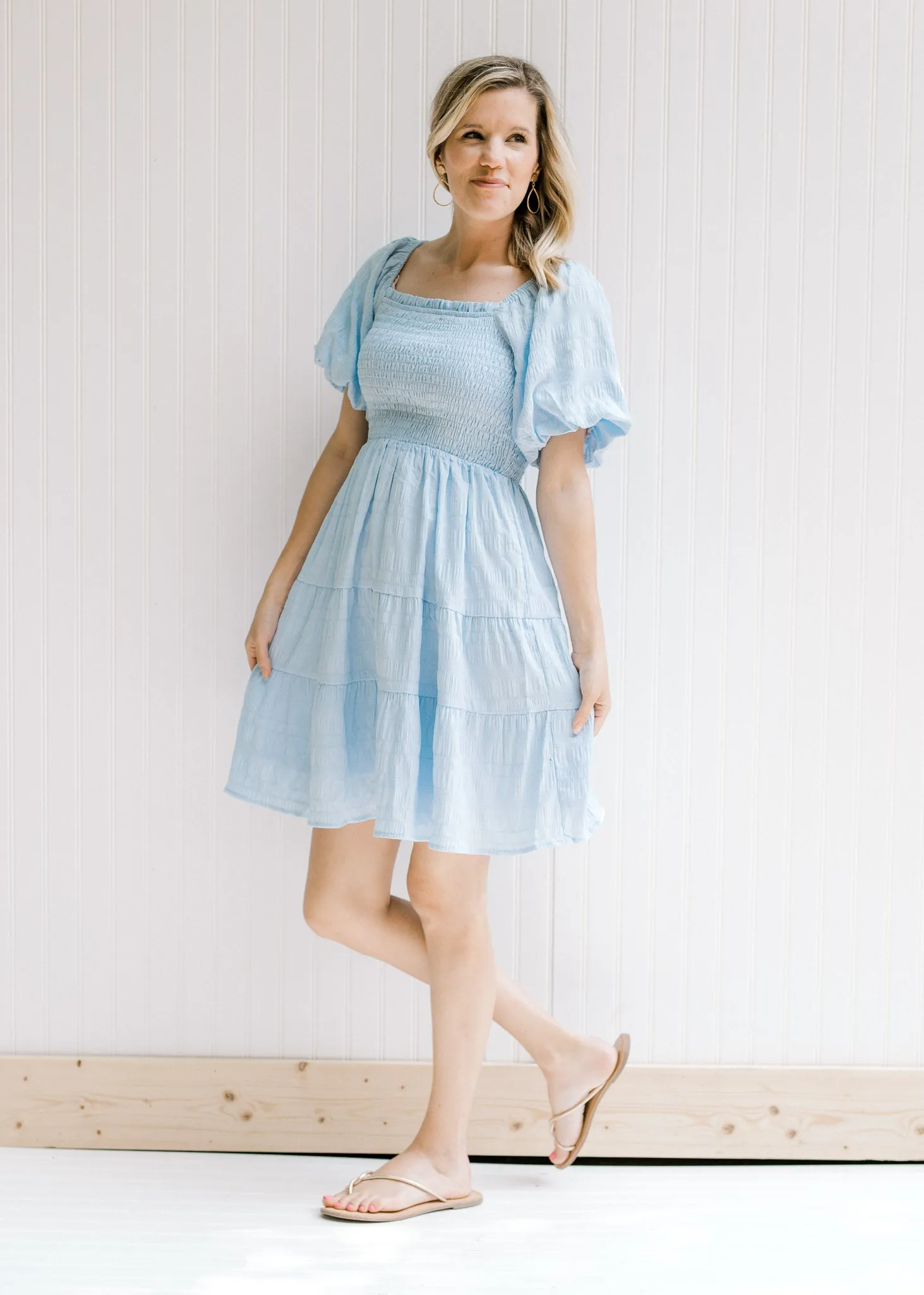 X Baby Blue Dress